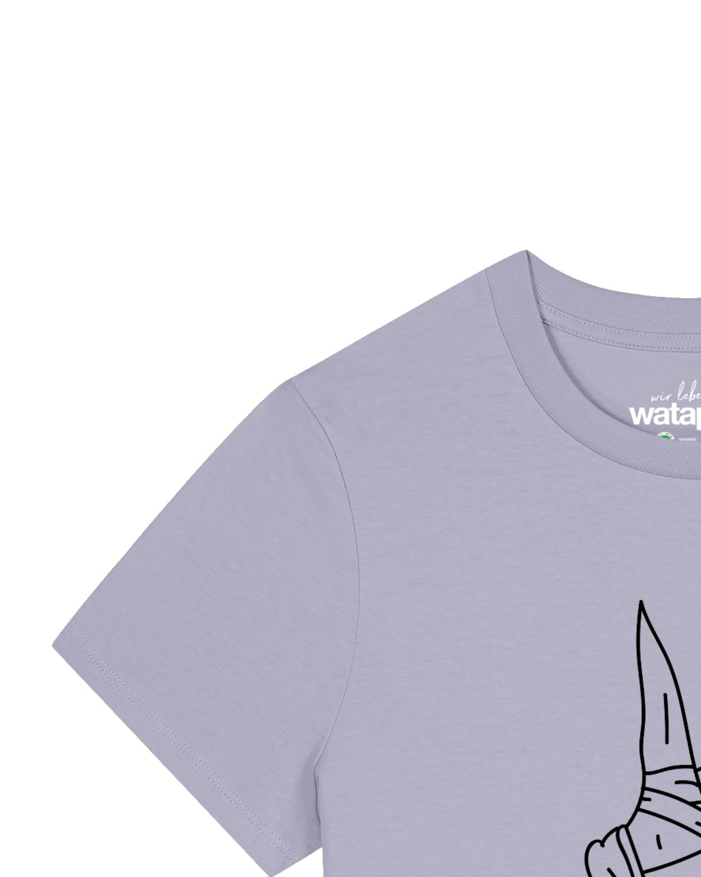 Watapparel Shirt 'Ballett Spitze' in Lila