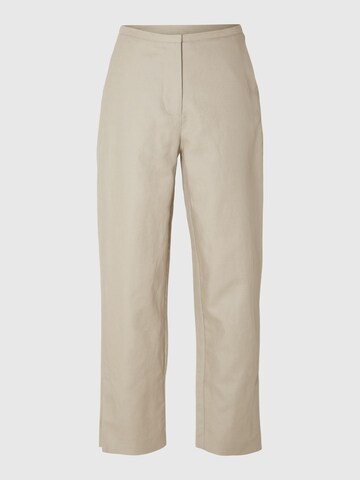 SELECTED FEMME Regular Broek in Beige