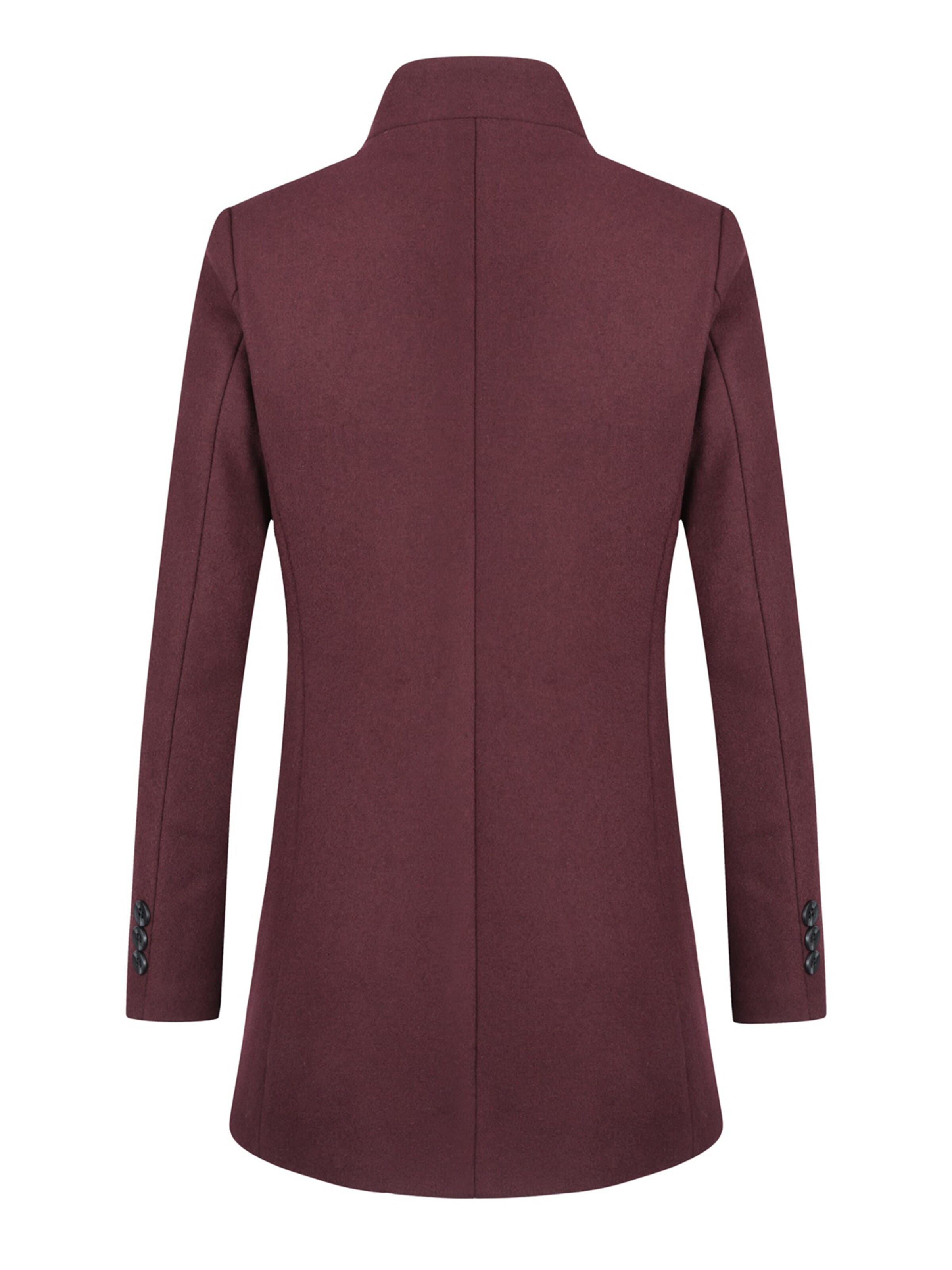 YOUTHUP Winter Coat 'Winterfester' in Red