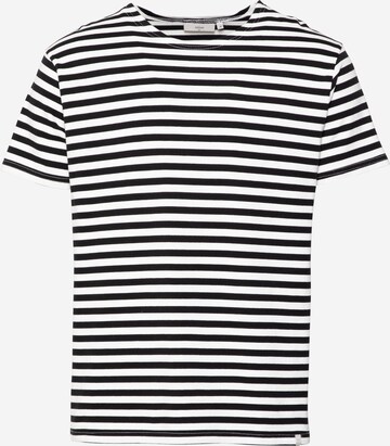 minimum T-Shirt 'ORVIS' in Zwart: voorkant