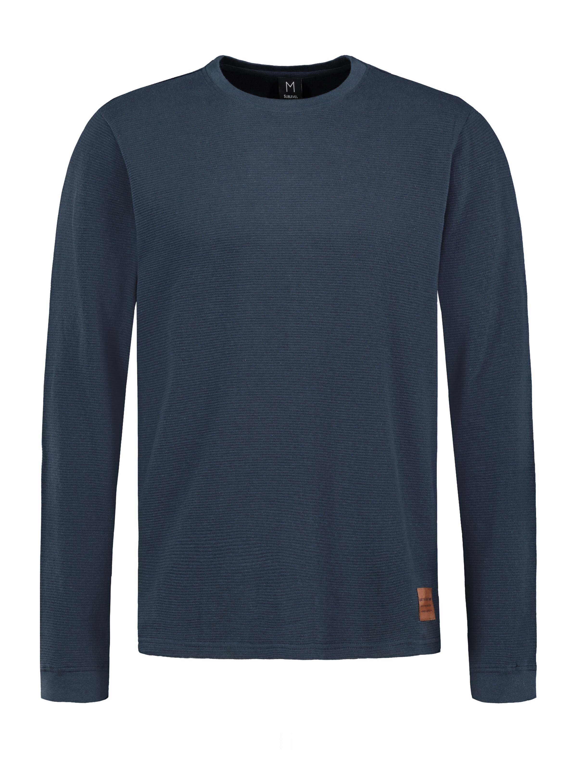 Sublevel Shirt in Blue: front