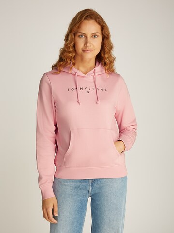Tommy Jeans Sweatshirt in Pink: Vorderseite