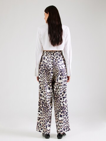 SISTERS POINT Wide leg Pleat-front trousers 'GALYA' in Brown