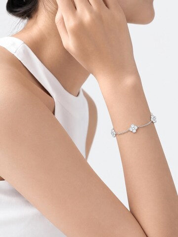 sidabrinė LanLivia Apyrankė 'Moissanite'