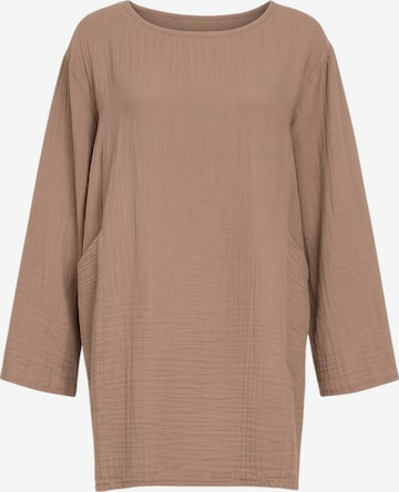 WENOR Bluse 'NISA' in Beige: Vorderseite