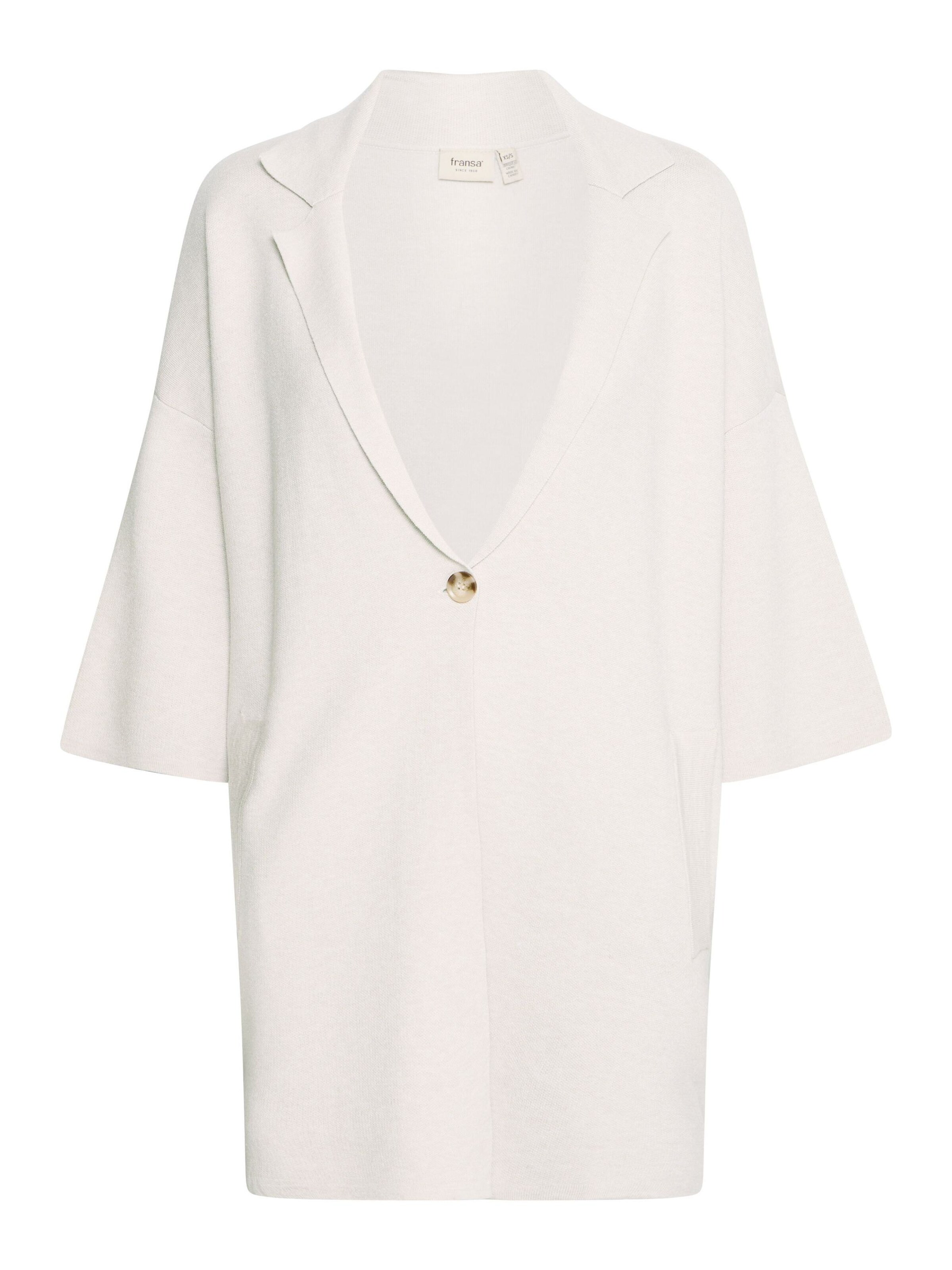 Veste mi-saison 'Sally' Fransa en beige : devant