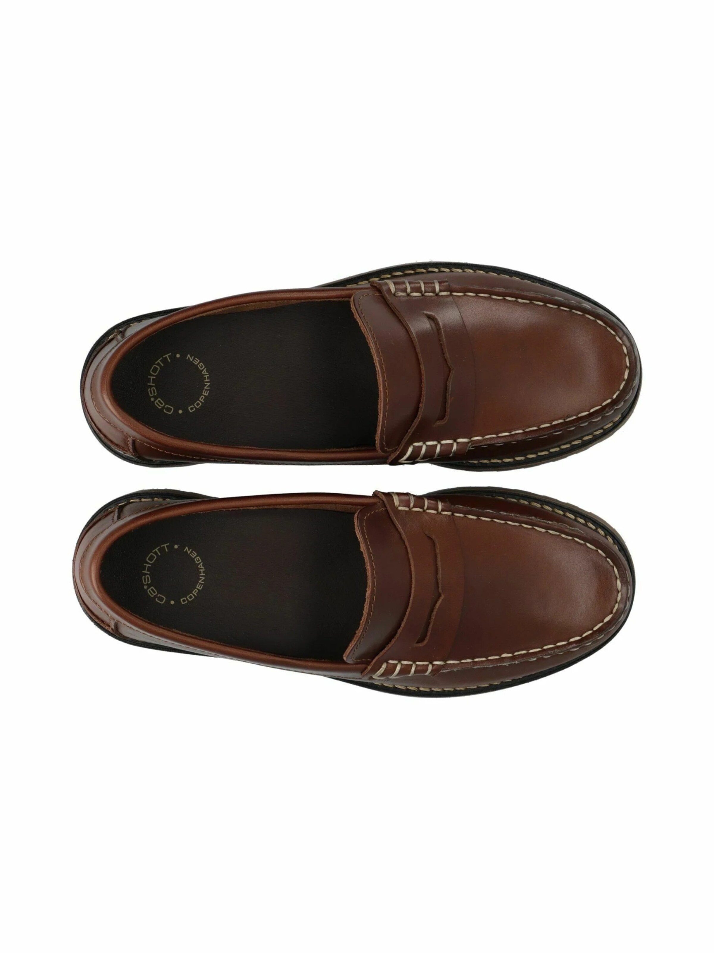 Ca'Shott - Mocassins ' CASLENA ' em castanho