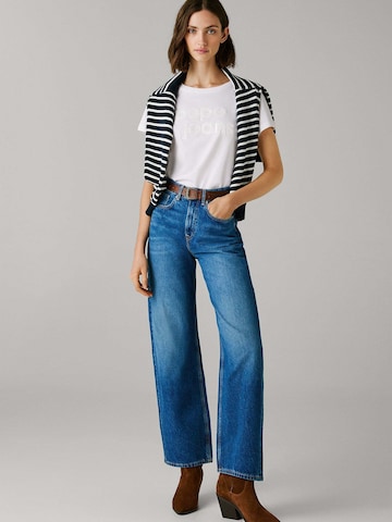 Pepe Jeans Wide leg Jeans in Blauw