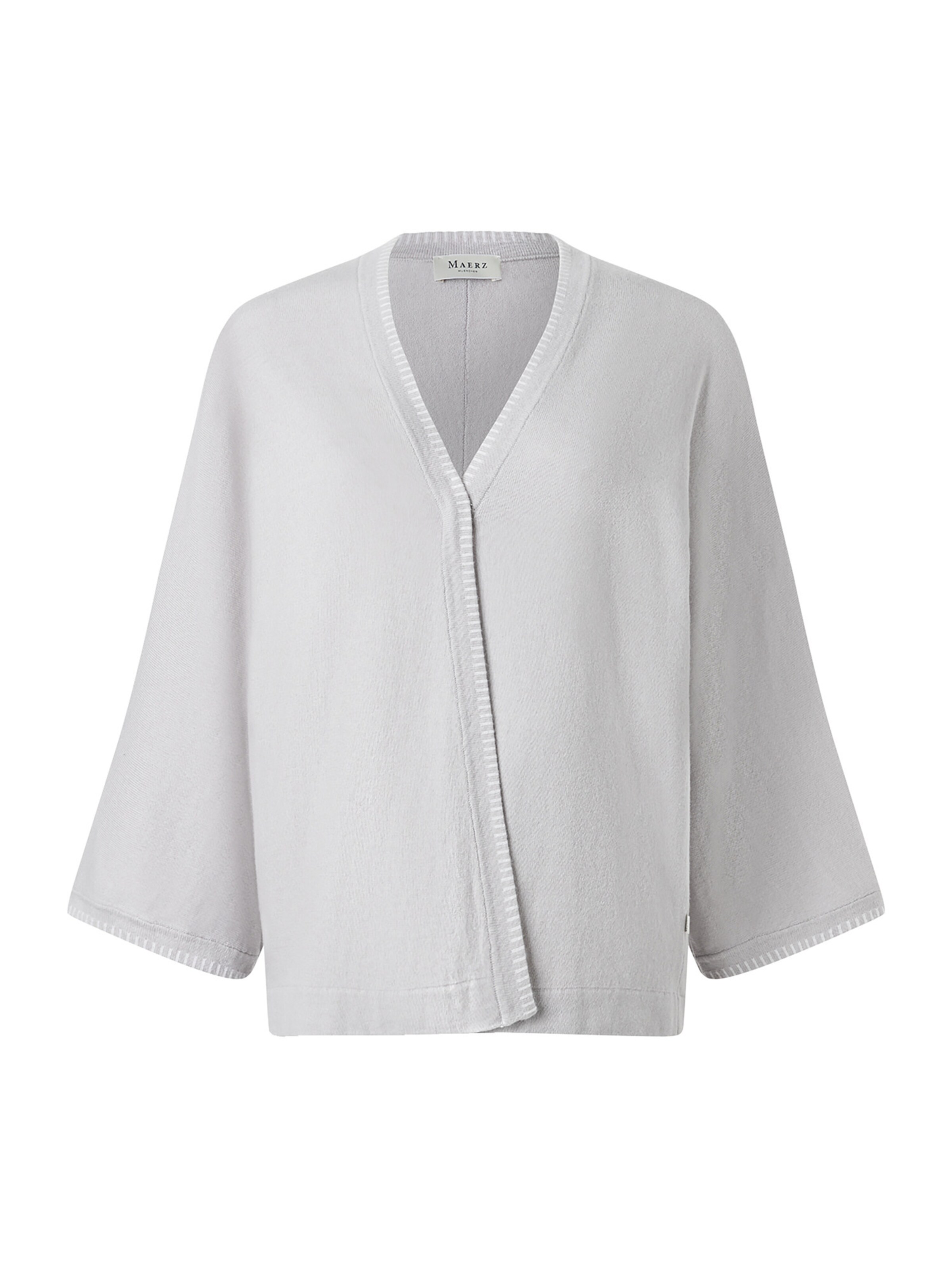 MAERZ Muenchen Strickjacke in Grau: Vorderseite
