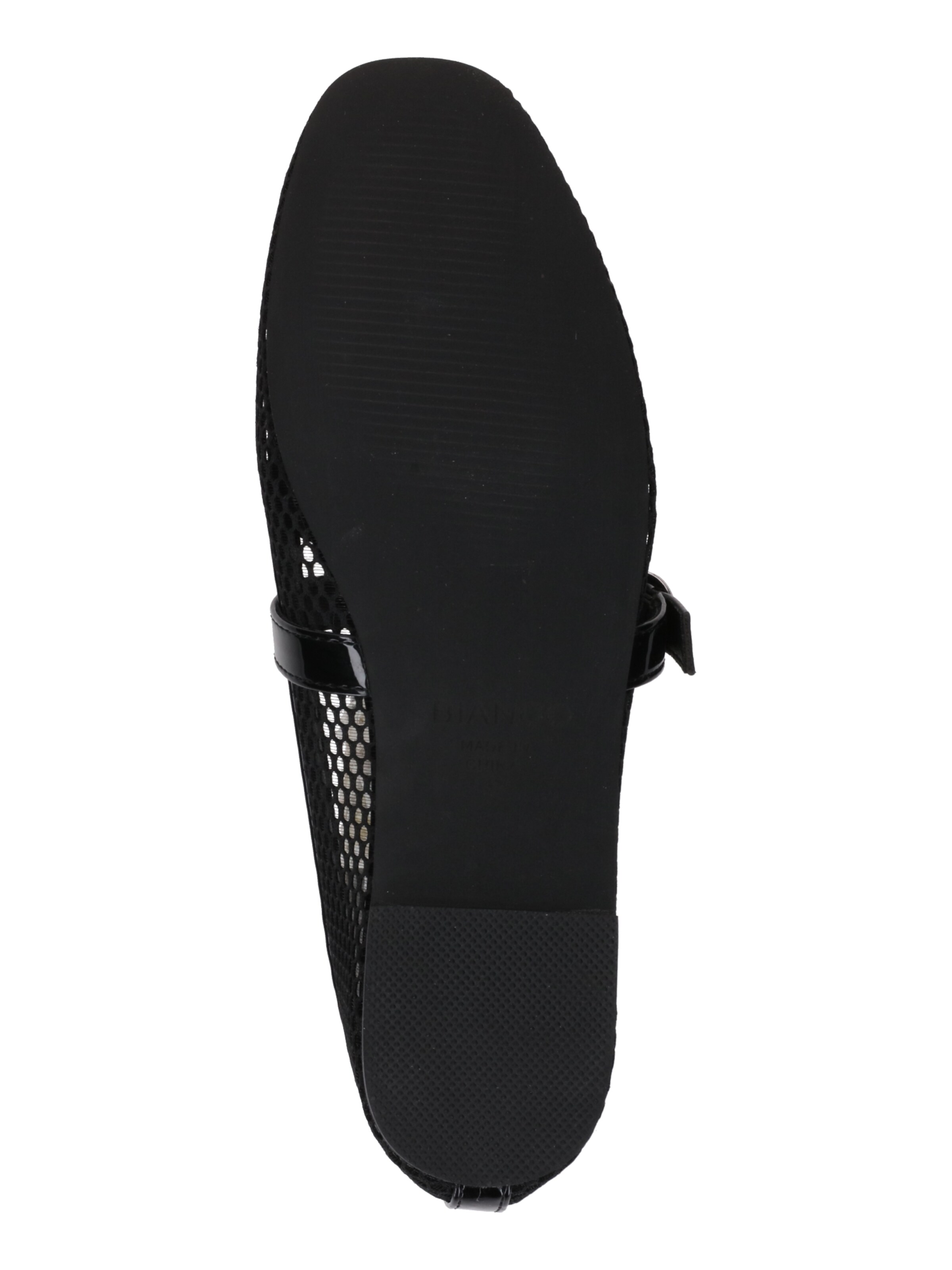 Ballerina con cinturino 'LILJA' di Bianco in nero