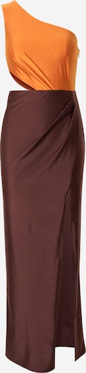 Unique Kleid in braun / karamell, Produktansicht