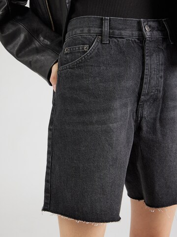 TOPSHOP Loose fit Jeans 'Jort' in Black
