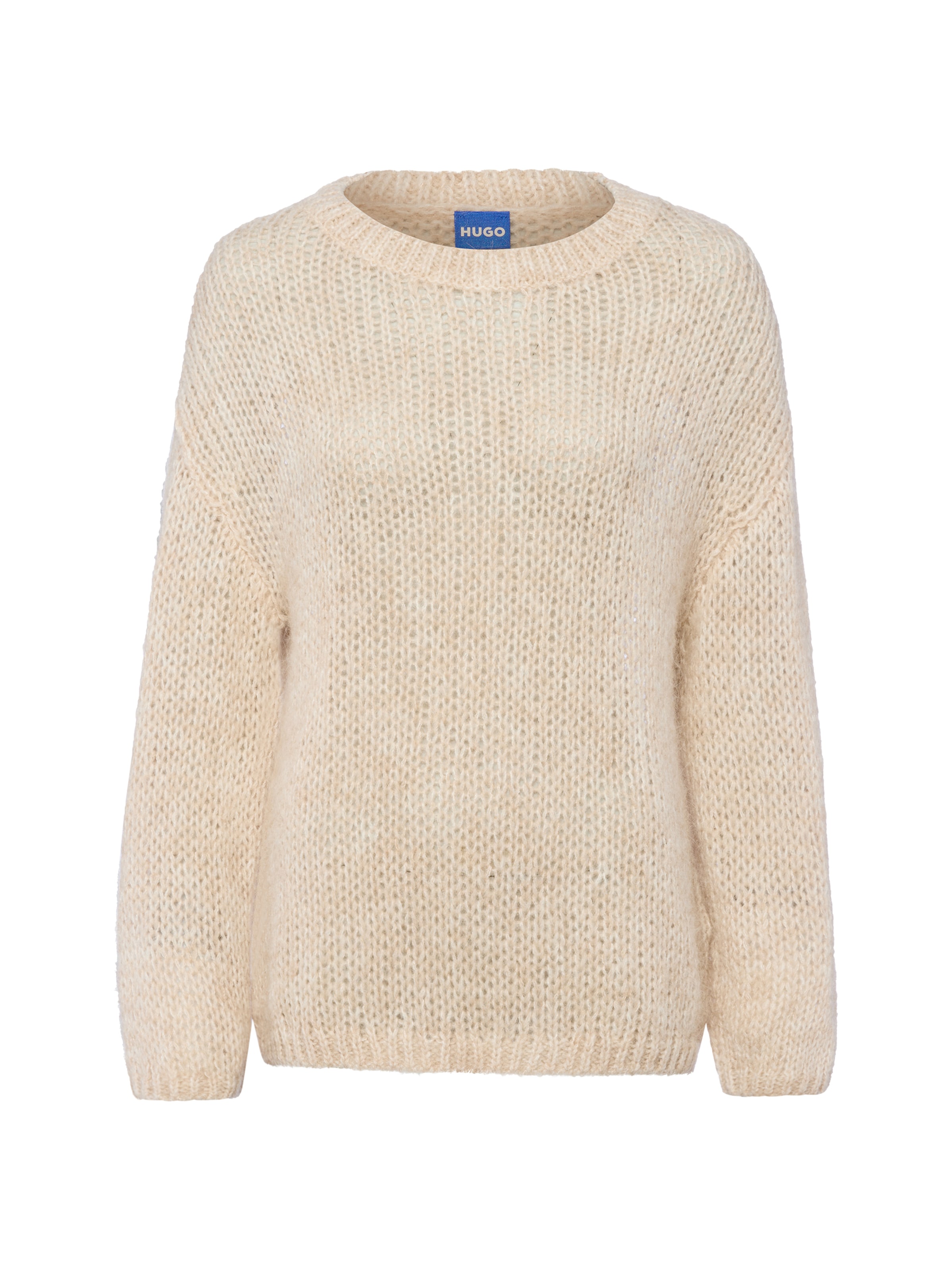 HUGO Pullover in beige, Produktansicht