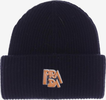 PRADA Hat & Cap in S in Black: front