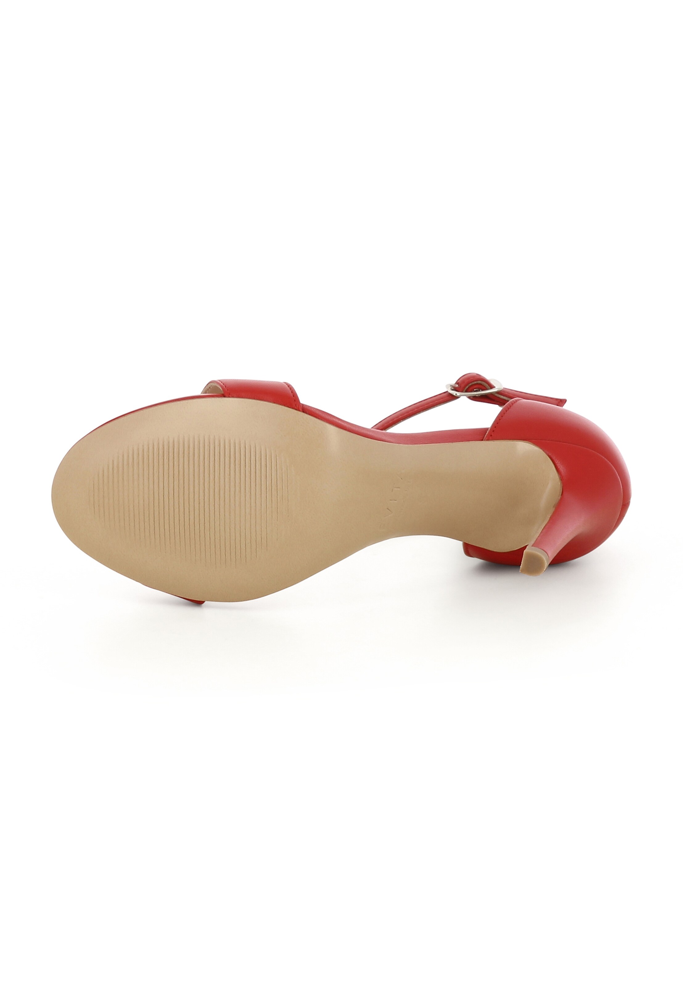 EVITA Sandalen met riem 'EVA' in Rood