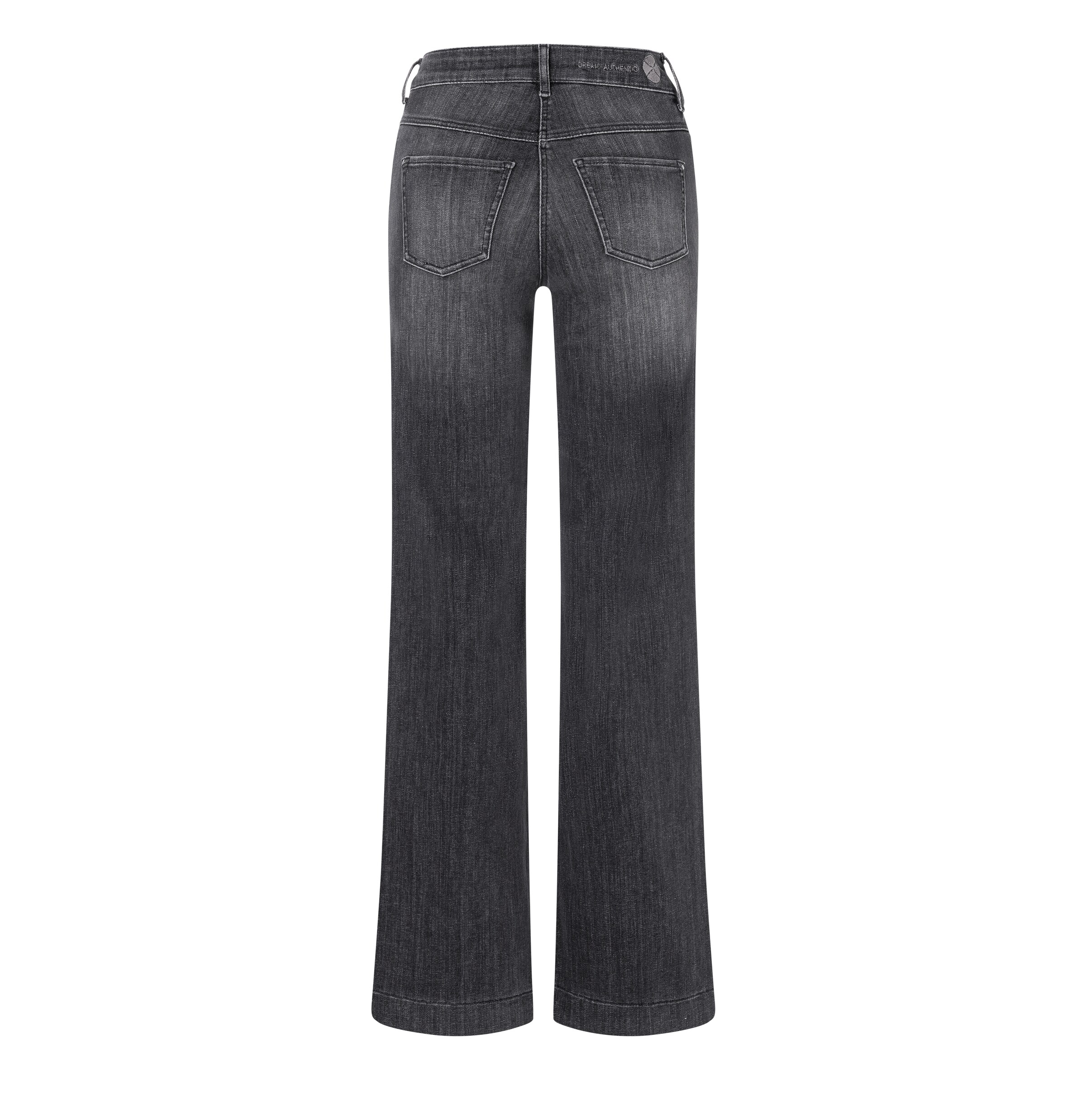 MAC Wide Leg Jeans in Grau