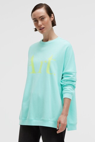 SENSES.THE LABEL Sweatshirt in Blue: front