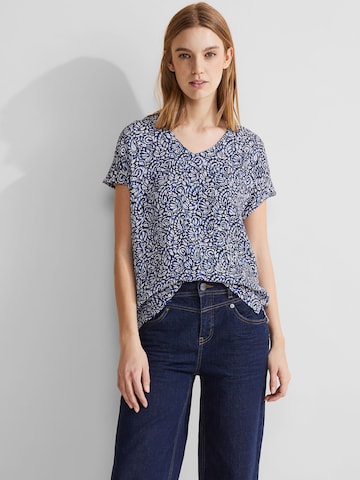 STREET ONE - Camiseta en azul: frente