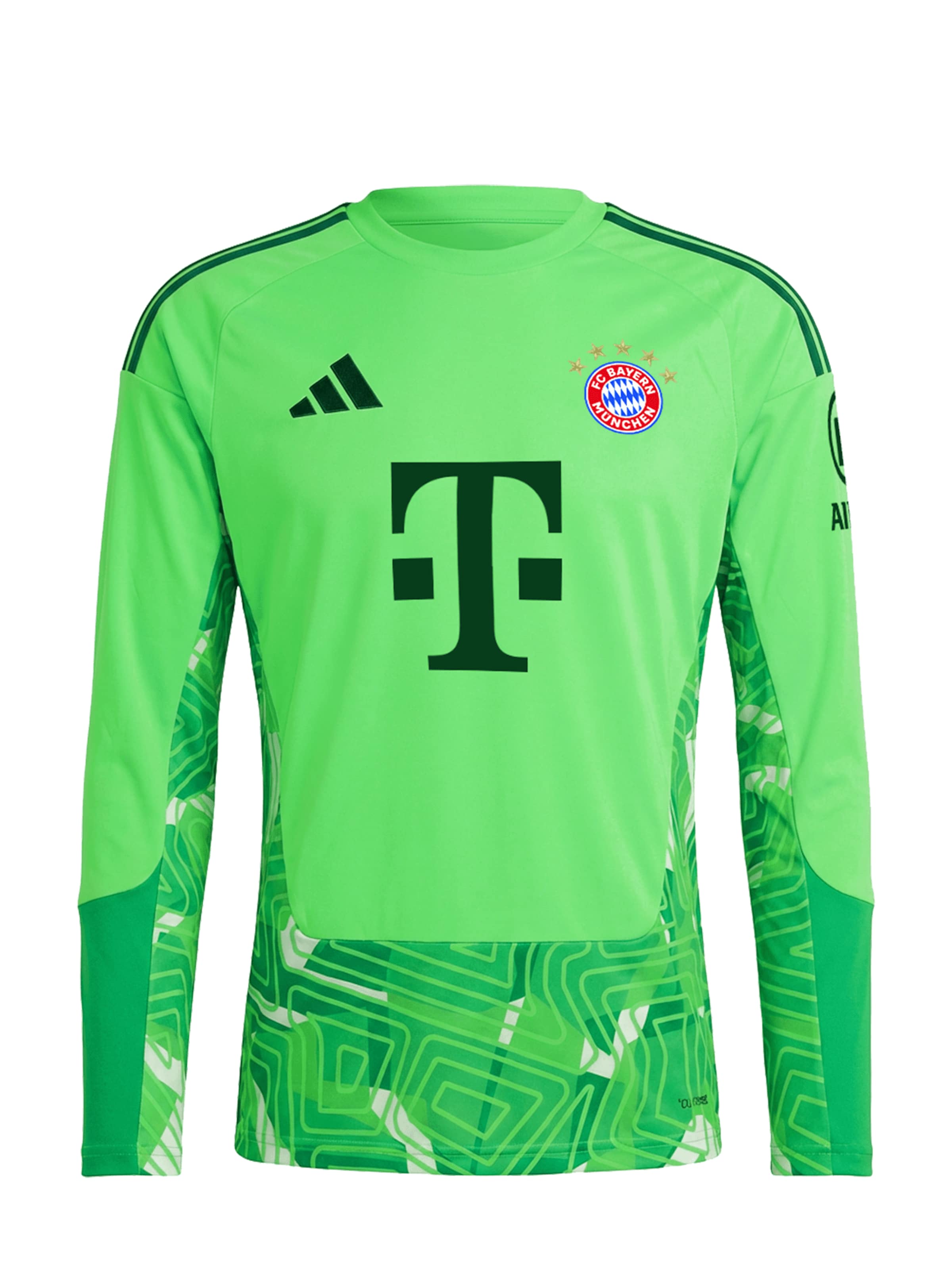 ADIDAS PERFORMANCE Shirt in 128 in Green / White, Item view