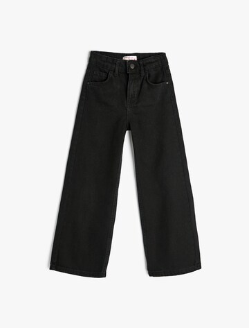 Koton Wide leg Jeans in Black: front