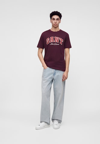 GANT T-shirt i röd