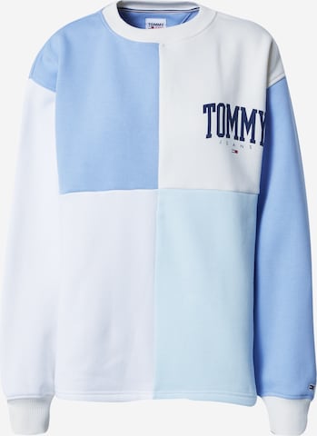 Tommy Jeans Sweatshirt in Blue: front