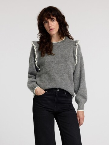 SELECTED FEMME Pullover i grå: forside