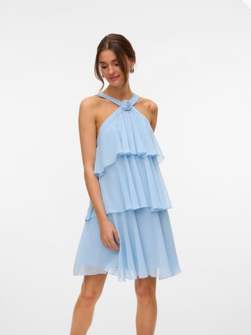 VERO MODA Jurk 'VMFelicia' in Blauw: voorkant
