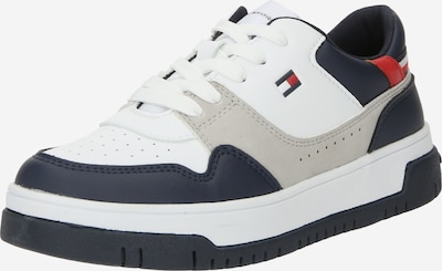 TOMMY HILFIGER Sneaker in dunkelblau / hellgrau / rot / weiß, Produktansicht
