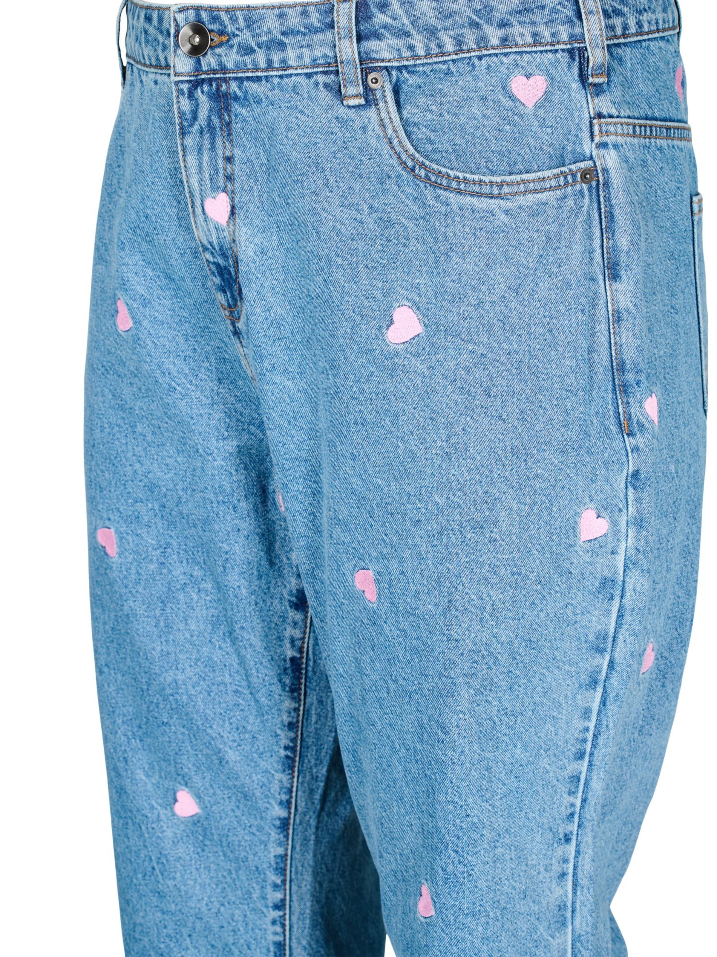 Zizzi Буткат Джинсы 'GEMMA' в Синий