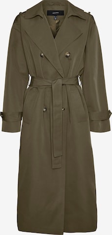 VERO MODA Преходно палто 'VMCHLOE' в зелено: отпред