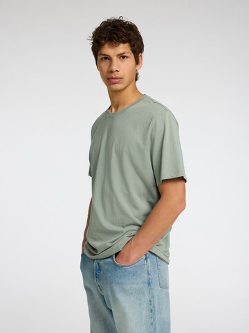 SELECTED HOMME Tričko 'SLHAspen' – zelená