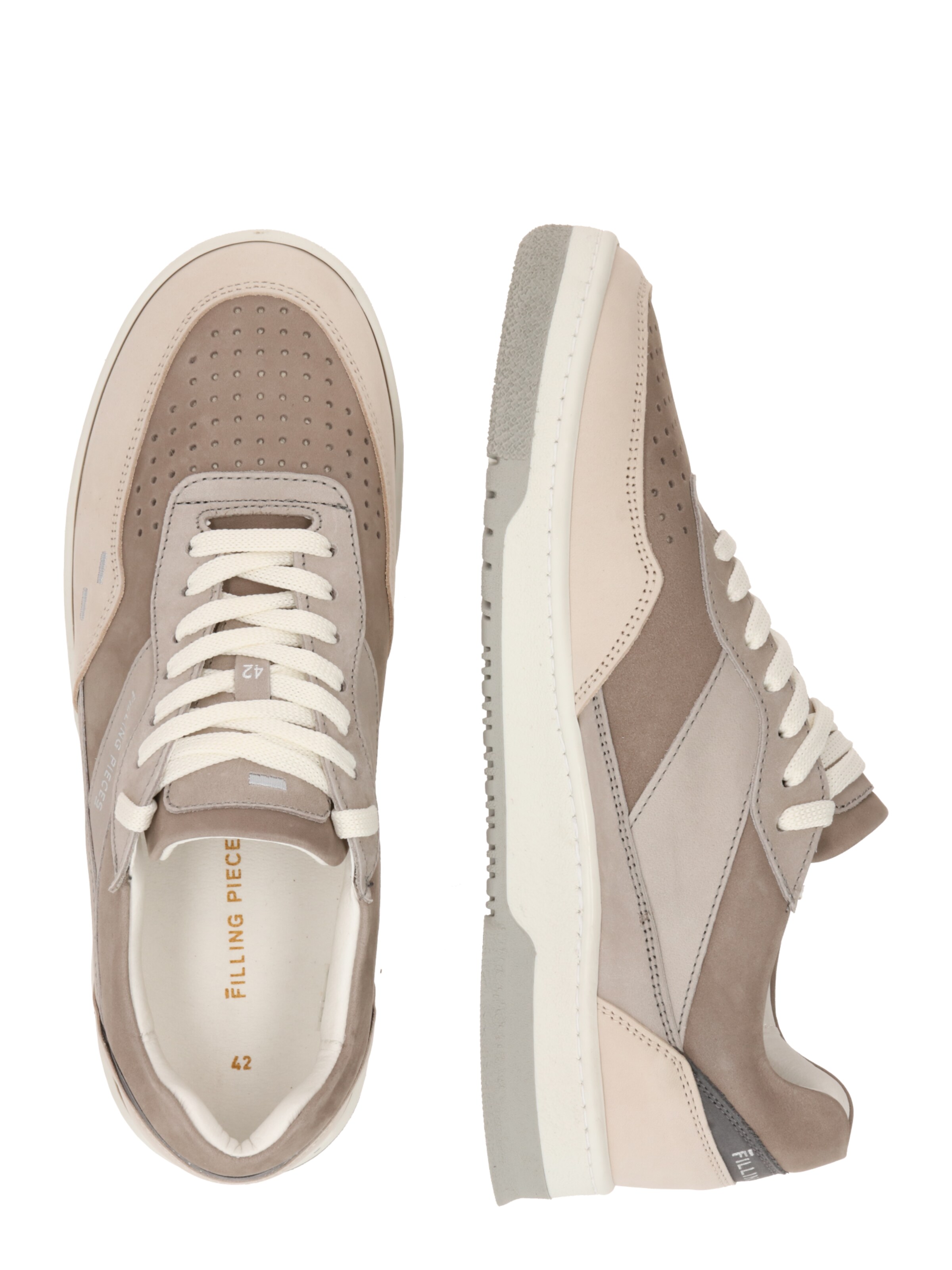 Filling Pieces Sneakers laag in Beige