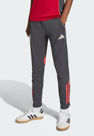 ADIDAS PERFORMANCE Slim fit Sports trousers 'FC Liverpool Tiro 25 Competition' in Grey: front