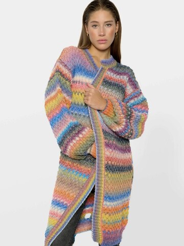 Cardigan ' Gio ' Noella en mélange de couleurs : devant