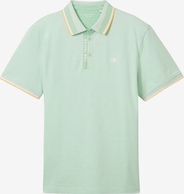 T-Shirt TOM TAILOR en vert : devant