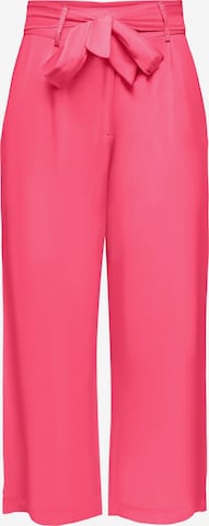 ONLY Pleat-Front Pants 'Caro' in Pink: front