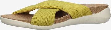 Arcopedico Mules in Yellow: front