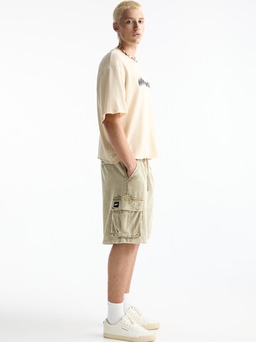 Pull&Bear Loosefit Cargobroek in Groen