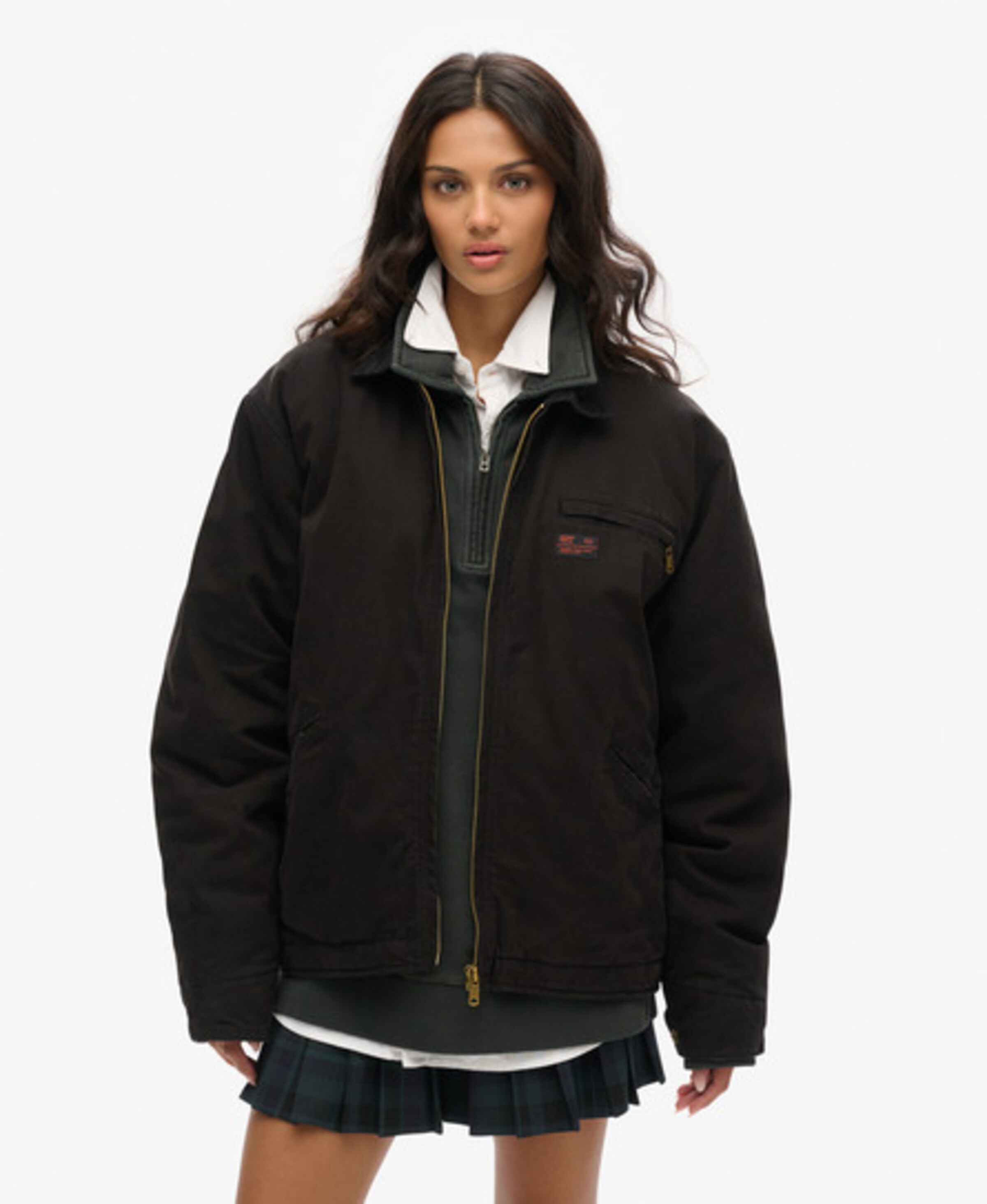 Superdry Between-Season Jacket in Black