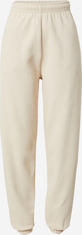 Kendall for ABOUT YOU Loosefit Broek 'Dillen' in Beige: voorkant