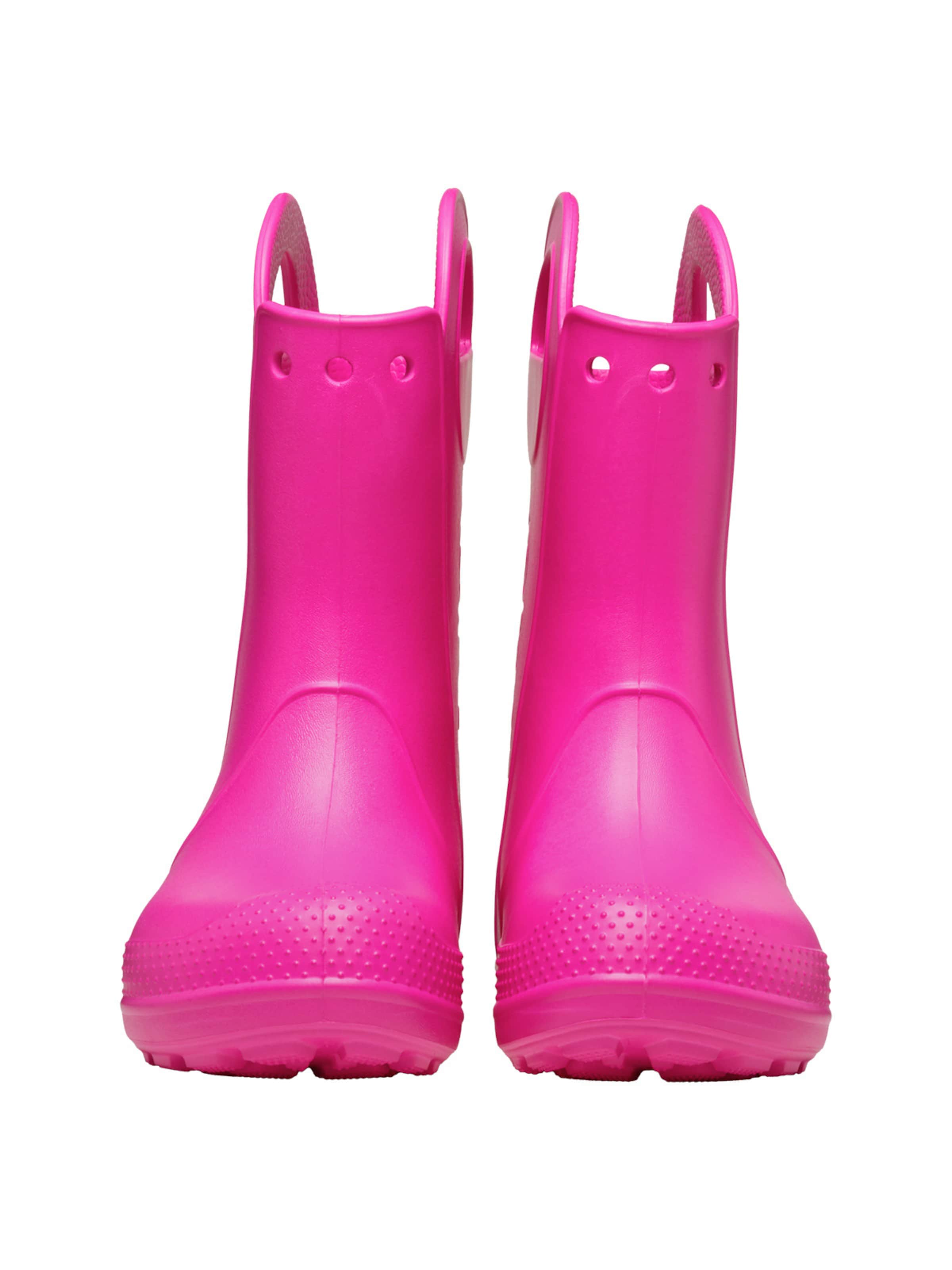 Crocs Rubber Boots 'Stiefel Handle It' in Pink