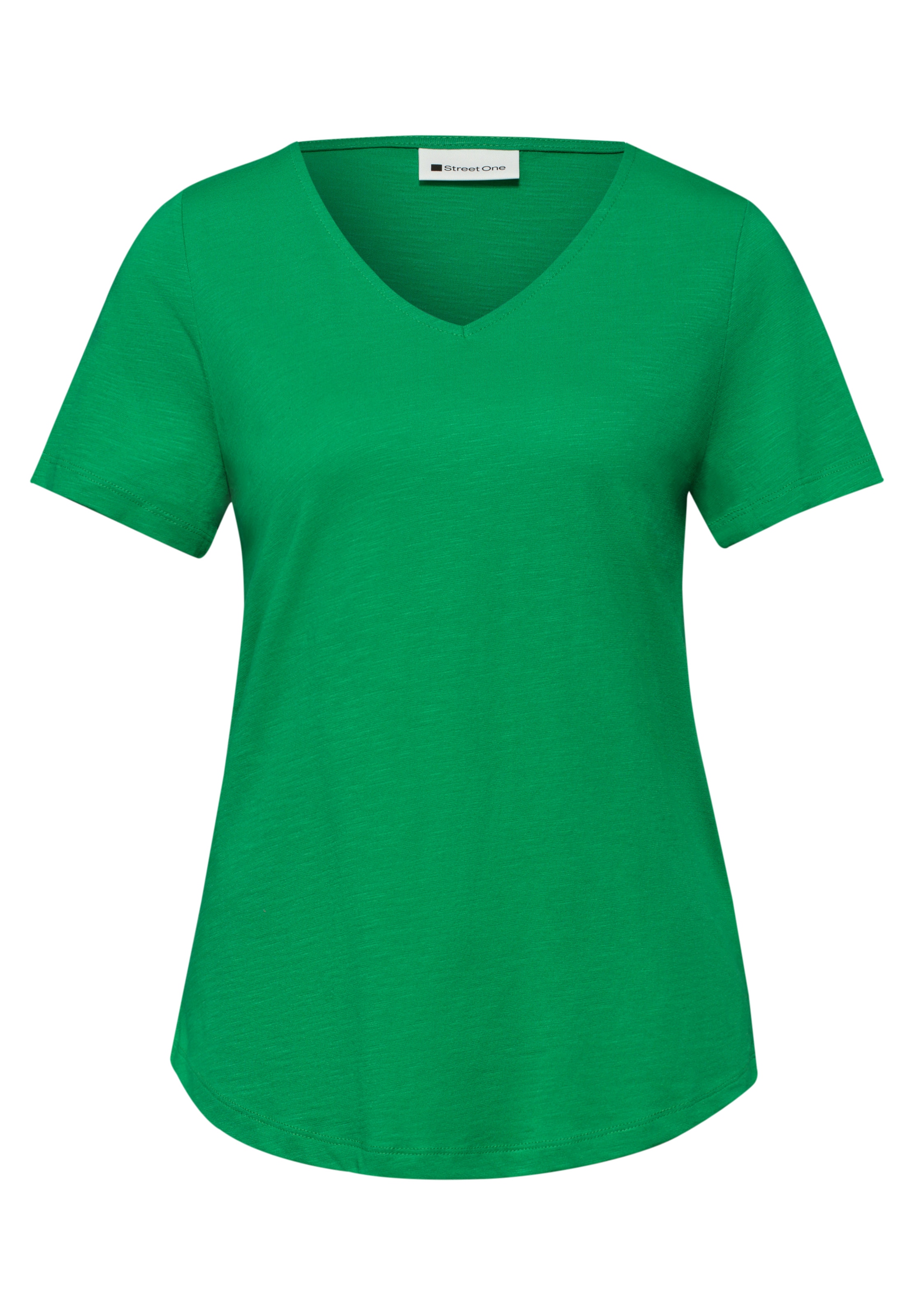 STREET ONE Shirt in Green: front