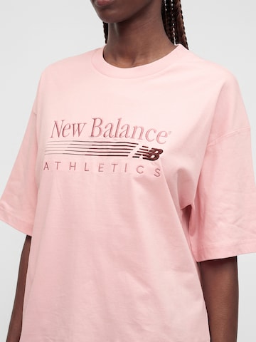 new balance Póló - rózsaszín
