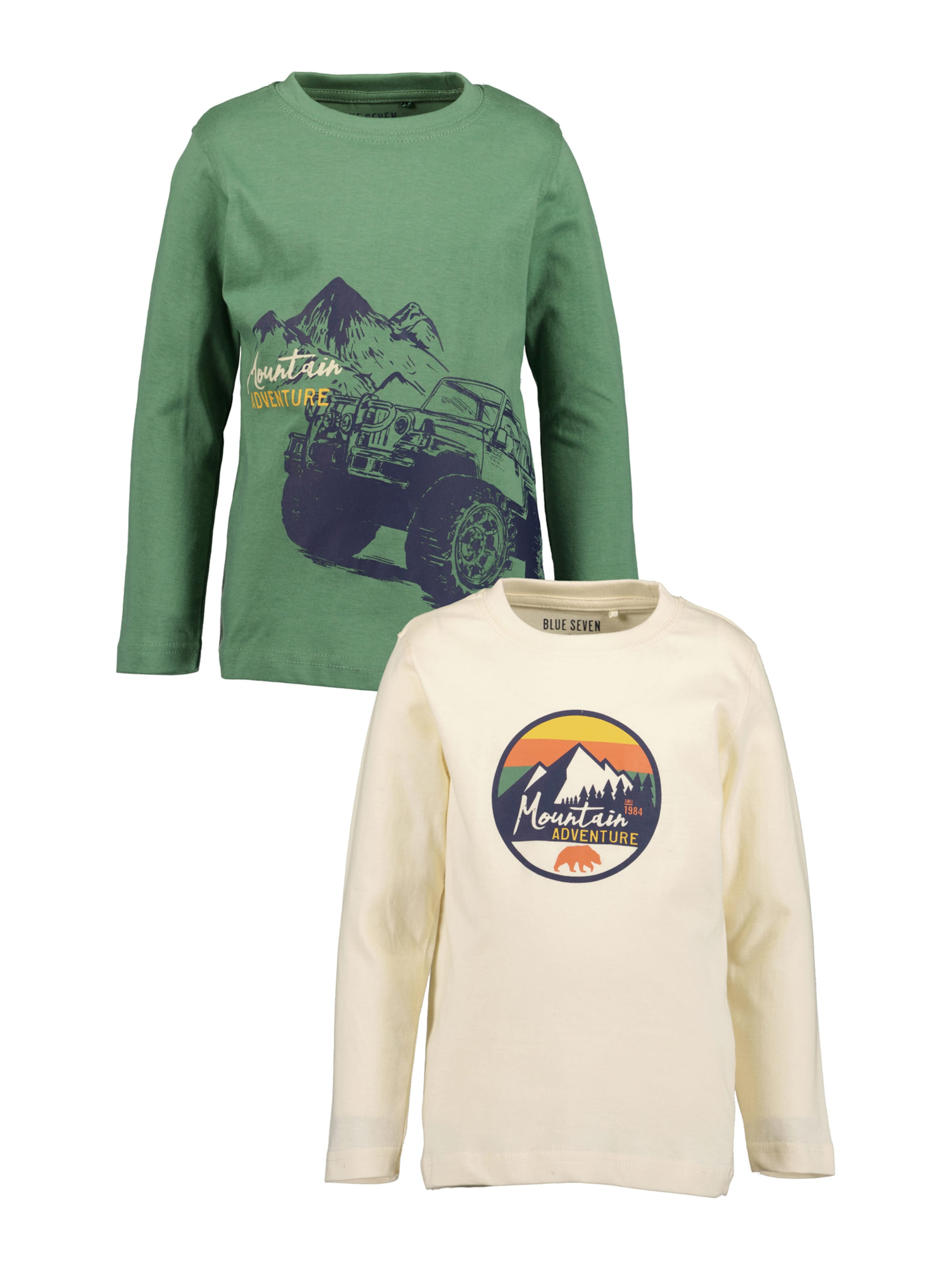 BLUE SEVEN - Camiseta en beige: frente