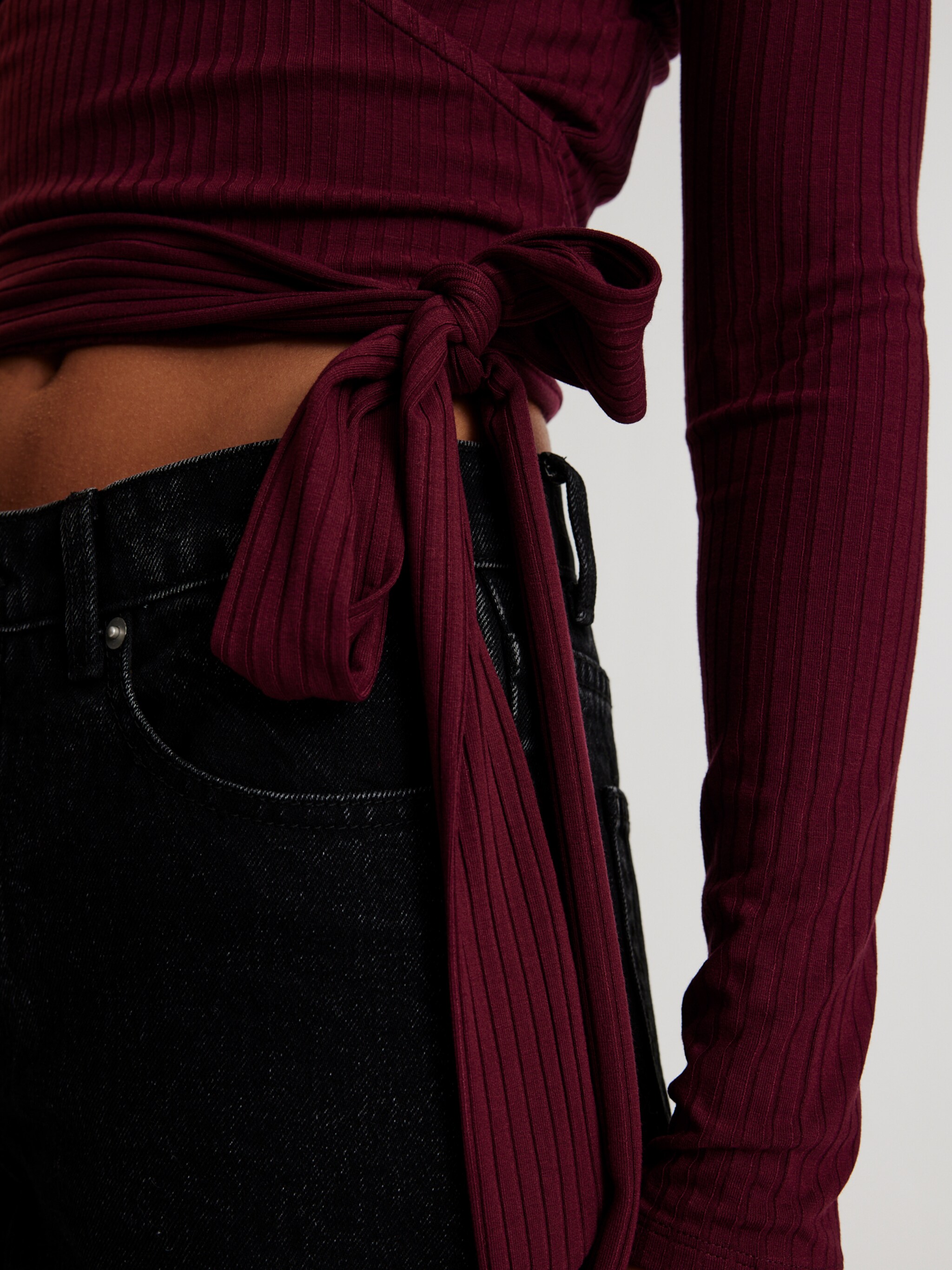 EDITED Produits T-shirt 'Sabrina' rouge foncé