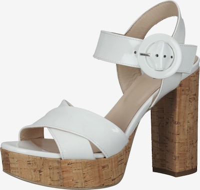 Nero Giardini Sandalen met riem in de kleur Wit, Productweergave