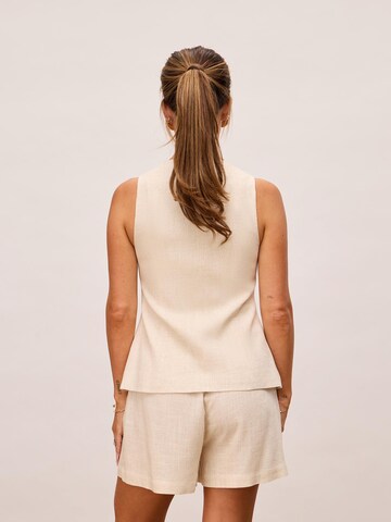 noar studios Γιλέκο κουστουμιού σε μπεζ