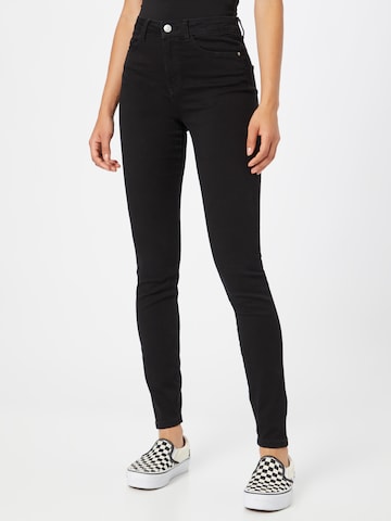 Noisy may Skinny Jeans 'CALLIE' in Zwart: voorkant