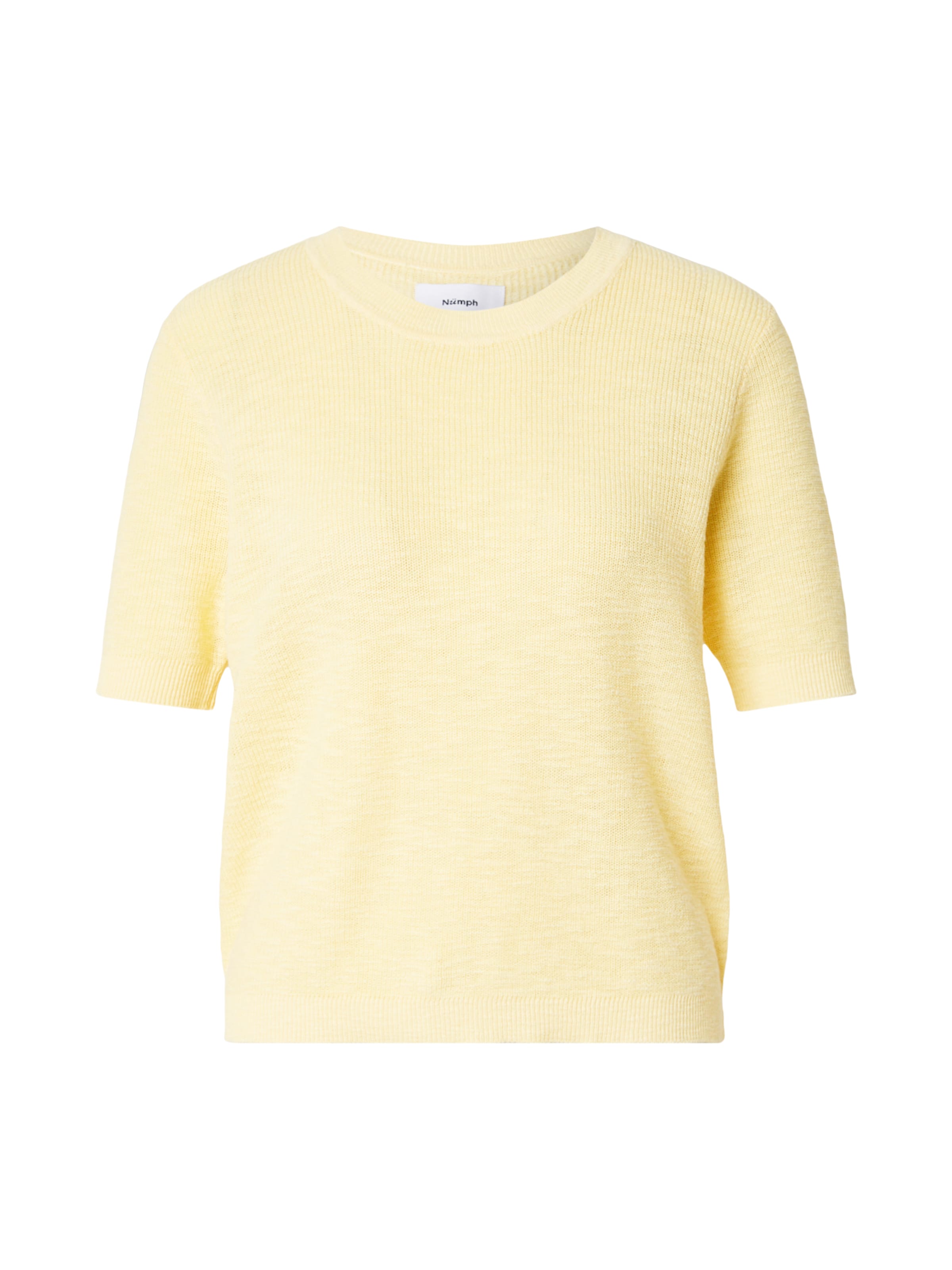 Pullover 'PETRINA' di NÜMPH in giallo: frontale